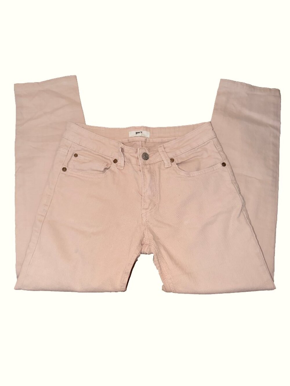 MKT Studio The Birkin Girlfriend Jeans in Pink